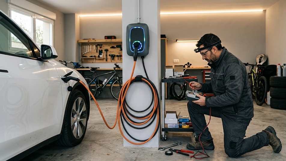 Punto de recarga vehículos eléctricos Valladolid